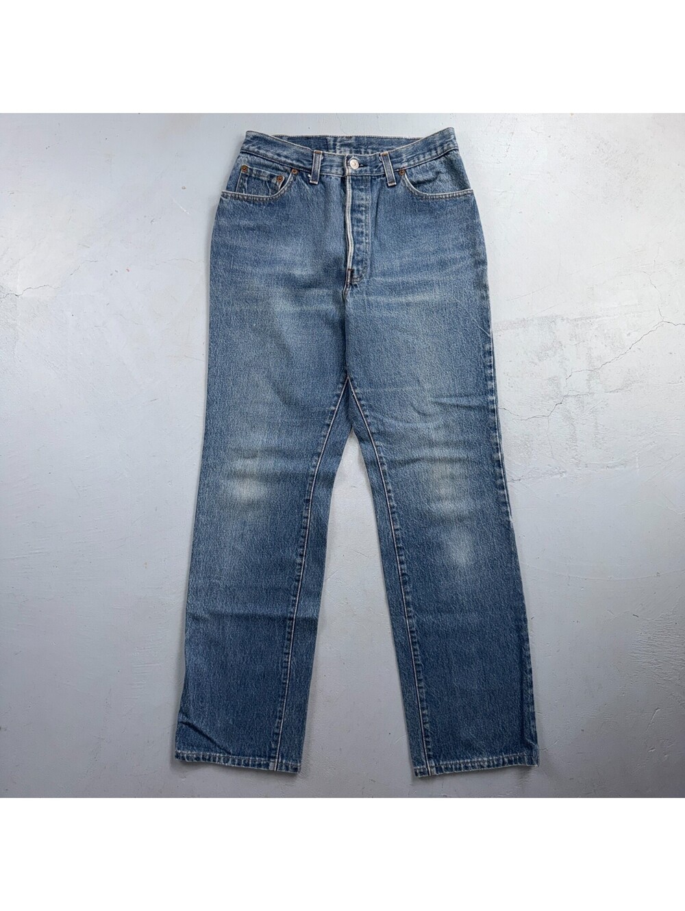 Levis 501 Vintage 80s USA XX Straight Leg Jeans Blue 26501 0159 30x31 Act 28x31